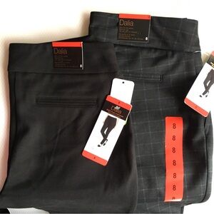Sz 8 Two Dalia Dress Pants narrow leg with stretch and tummy control office wear